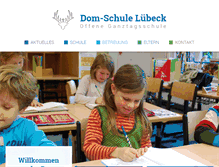 Tablet Screenshot of dom-schule.de